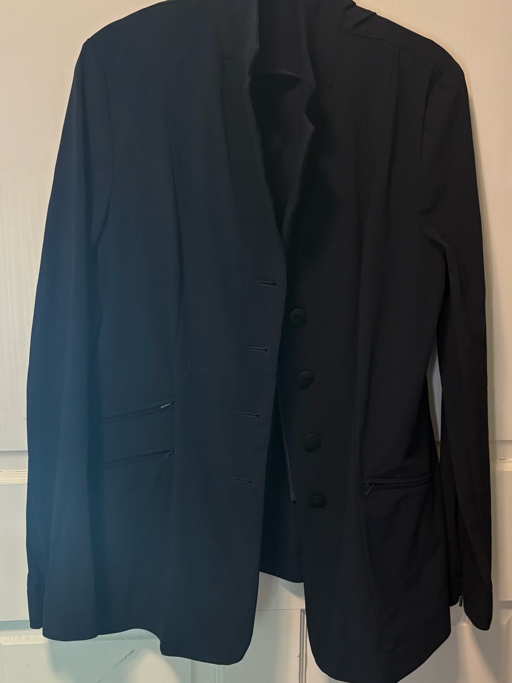 R.J. Classics xtreme orange label victory navy show riding coat women 16 r - Picture 3 of 9